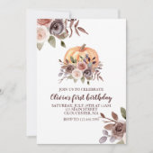 Onze kleine herfst voor de eerste keer kaart (Voorkant)