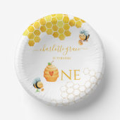 Onze kleine honing draait om één bijendag papieren kommen (Voorkant)