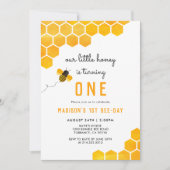 Onze kleine honing draait om één bijengeboorte. kaart (Voorkant)