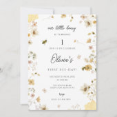 Onze kleine honing draait om een uitnodiging voor (Voorkant)