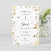 Onze kleine honing draait om een uitnodiging voor (Staand voorkant)