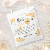 Onze kleine honing | Eerste verjaardag Bedankzakje (Geknipt)