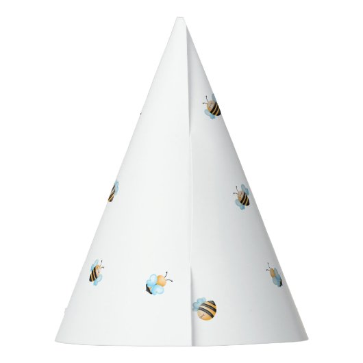 Onze kleine honing | Eerste Verjaardag Welkom Feesthoedjes (Achterkant)