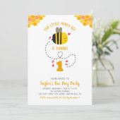 Onze kleine honingbijen koken de zoete Kawaii-dag Kaart (Staand voorkant)