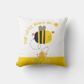 Onze kleine honingbijen koken Kawaii Baby Boy of G Kussen (Voorkant)