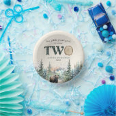 Onze kleine houthakker Beer 2e verjaardagsfeestje Papieren Kommen (Feest)