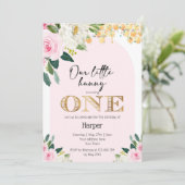 Onze kleine jongeling is de eerste verjaardag kaart (Staand voorkant)