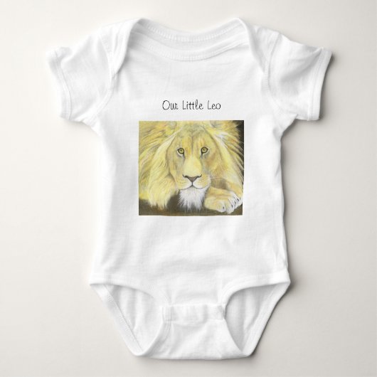 Onze kleine Leo Lion Romper (Voorkant)