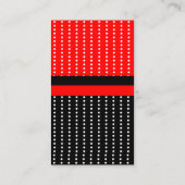 Onze kleine liefde bug rood zwart Baby shower Informatiekaartje (Achterkant)