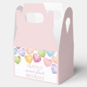 Onze kleine Liefje gesprek hart Verjaardag Bedankdoosjes (Geopend)