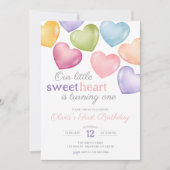 Onze kleine Liefje gesprek hart Verjaardag Kaart (Voorkant)