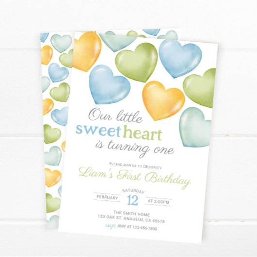 Onze kleine Liefje gesprek hart Verjaardag Kaart