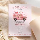 Onze kleine liefje Heart Truck Birthday Kaart