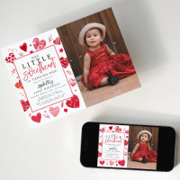 Onze Kleine Liefje Kinderen Foto Verjaardagsfeestj