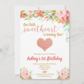 Onze kleine liefje Valentijnsdag verjaardagsmeisje Kaart (Voorkant)