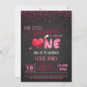 Onze kleine liefje wordt een uitnodiging B (Voorkant)