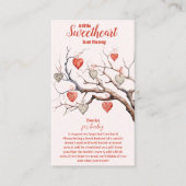 Onze kleine liefjes Valentijns boeken voor Baby Informatiekaartje (Voorkant)