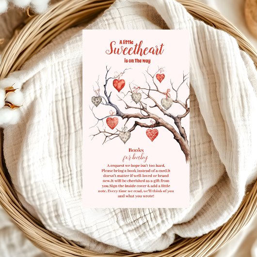 Onze kleine liefjes Valentijns boeken voor Baby Informatiekaartje
