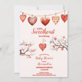 Onze Kleine Liefjes Valentijnsdag Baby shower Kaart (Voorkant)