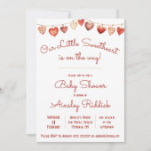 Onze kleine lieve Baby shower uitnodiging (Voorkant)