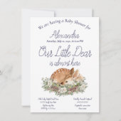 Onze kleine lieve Deer Woodland White Roses Pineco (Voorkant)