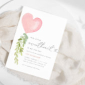 Onze kleine lieverd | BABY SHOWER VAN VALENTIJNS Kaart