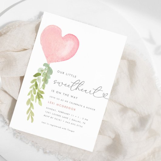 Onze kleine lieverd | BABY SHOWER VAN VALENTIJNS Kaart