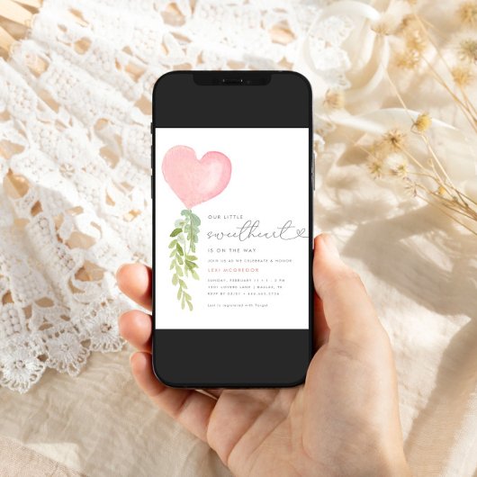 Onze kleine lieverd | BABY SHOWER VAN VALENTIJNS Kaart