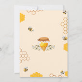 Onze kleine lieverd is op weg naar haar Baby showe Kaart (Achterkant)