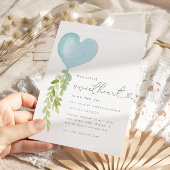 Onze kleine lieverd | Jongens Valentijn Baby showe Kaart