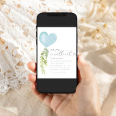 Onze kleine lieverd | Jongens Valentijn Baby showe Kaart