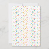 Onze kleine lieverd Lollipop 1e verjaardag Kaart (Achterkant)