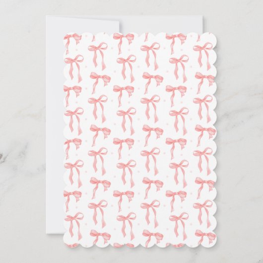 Onze kleine lieverd Valentijn Baby shower uit te n Kaart (Achterkant)