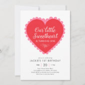 Onze kleine lieverd Valentijns  Verjaardag Kaart (Voorkant)