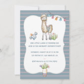 Onze kleine Llama-kinderen op Birthday party Kaart (Voorkant)