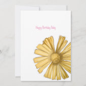 Onze kleine madeliefje  kaart (Achterkant)