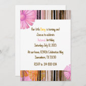 Onze kleine madeliefje  kaart (Voorkant / Achterkant)