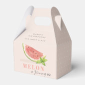Onze kleine meloen wordt elke dag van elke dag van bedankdoosjes (Achterkant)