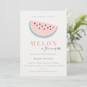 Onze kleine Melon pastel roze elke dag van de leef Kaart (Staand voorkant)