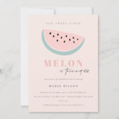 Onze kleine Melon pastel roze elke dag van de leef Kaart (Voorkant)