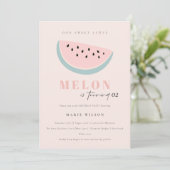 Onze kleine Melon pastel roze elke dag van de leef Kaart (Staand voorkant)