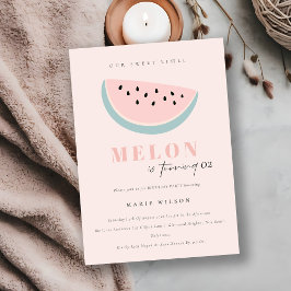 Onze kleine Melon pastel roze elke dag van de leef Kaart