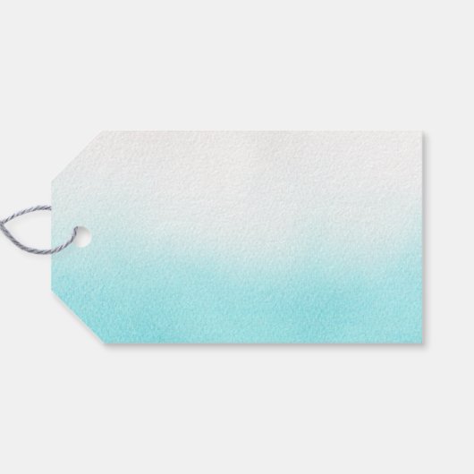 Onze kleine Mermaid Foto Birthday Party Cadeaulabel (Achterkant Horizontaal)