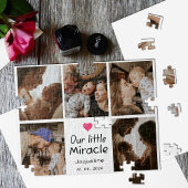 Onze Kleine Mirakel Baby Fotocollage Keepsake Legpuzzel