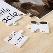 Onze Kleine Mirakel Baby Fotocollage Keepsake Legpuzzel (Zijkant)