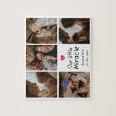 Onze Kleine Mirakel Baby Fotocollage Keepsake Legpuzzel (Verticaal)