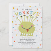 Onze Kleine Monster Verjaardag Kaart (Voorkant)