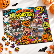 Onze Kleine Monsters Gepersonaliseerde Halloween-f