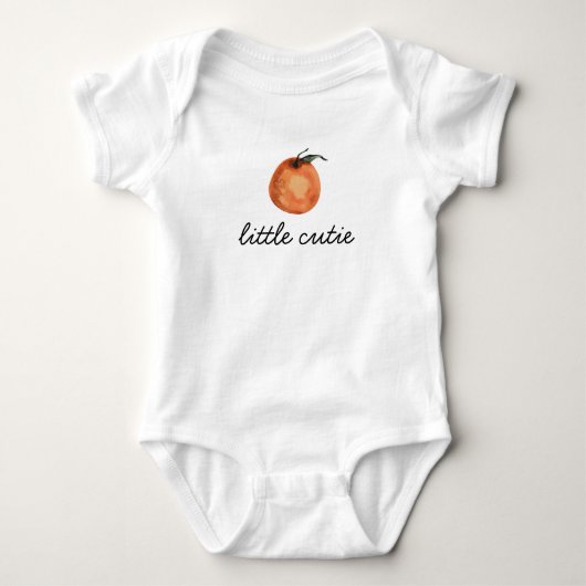 Onze Kleine Moppie Citroen Clementine Baby Bijter Romper (Voorkant)