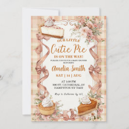Onze Kleine Mopshagedis Baby Shower Uitnodiging |